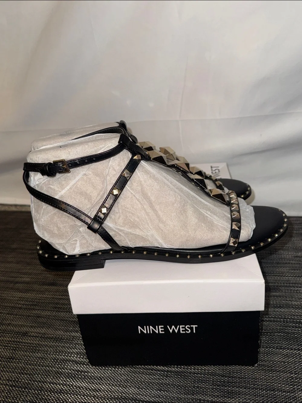 Women's Marcila Studded Strappy Flat Sandals